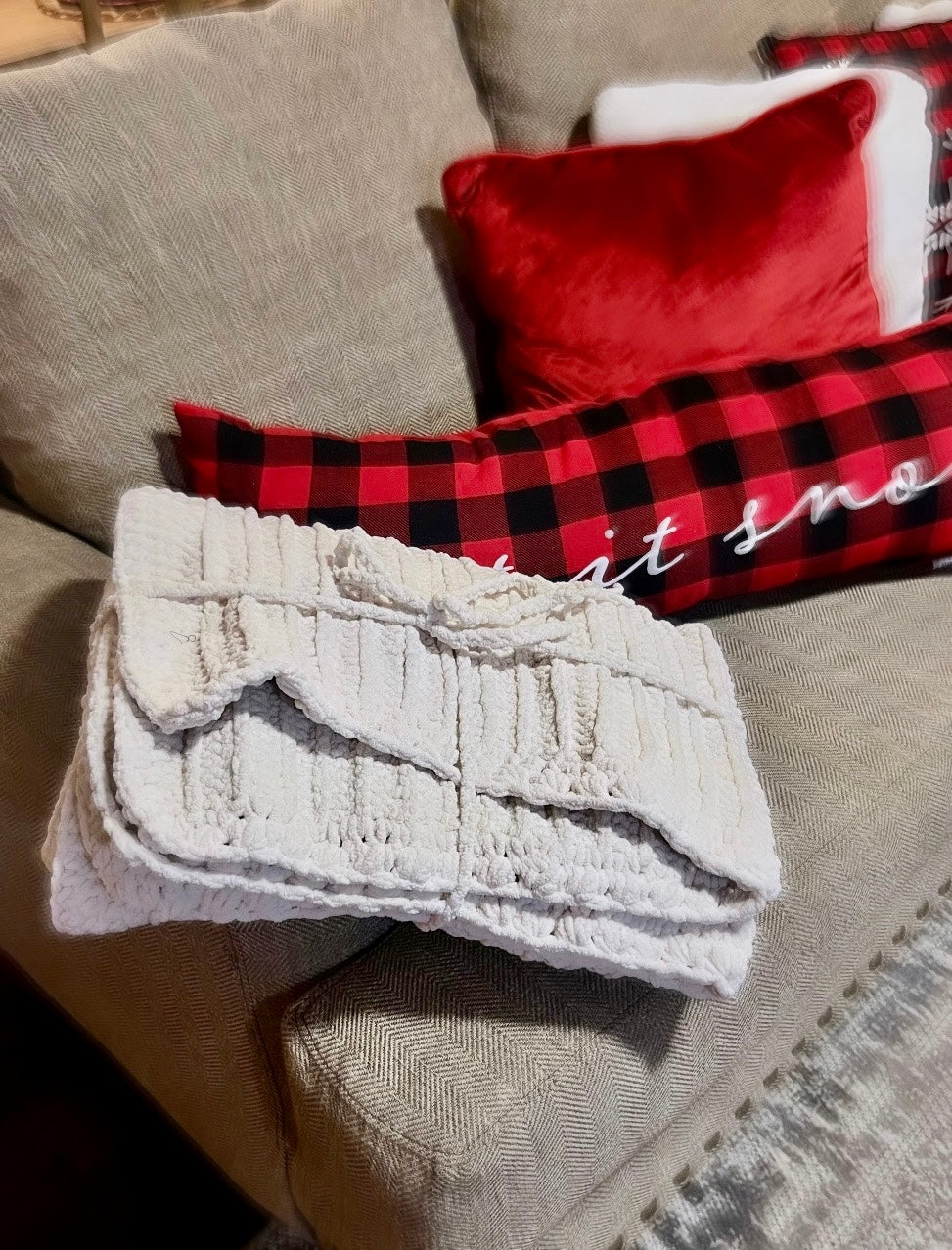 My JML trow blanket (cream)