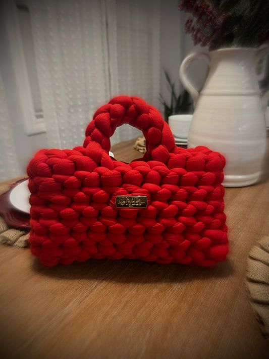 On my side bag ( Christmas red)❤️