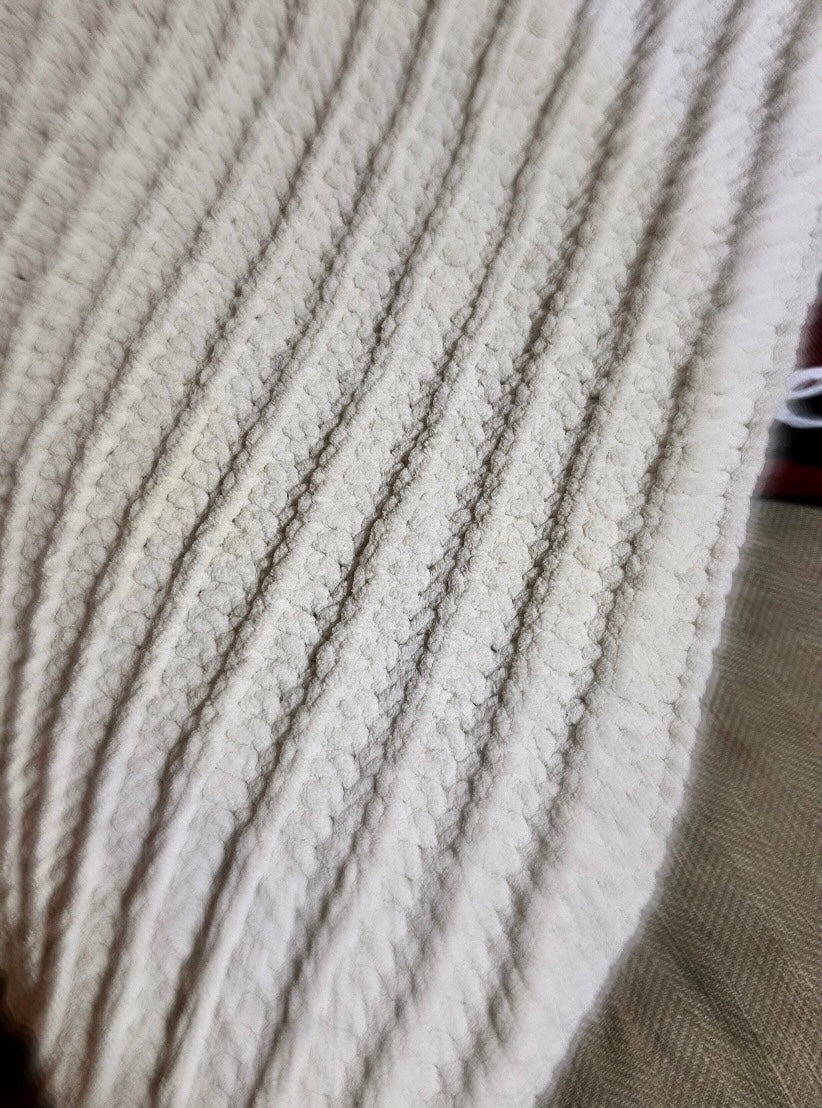 My JML trow blanket (cream)